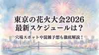 東京の花火大会2026最新スケジュールは？穴場スポットや混雑予想も徹底解説！