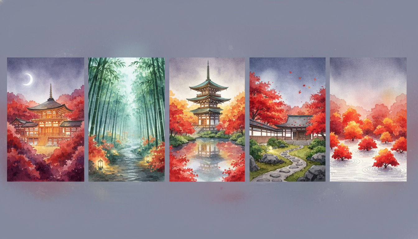 夜の京都を彩る紅葉ライトアップ厳選5スポットはここ！
