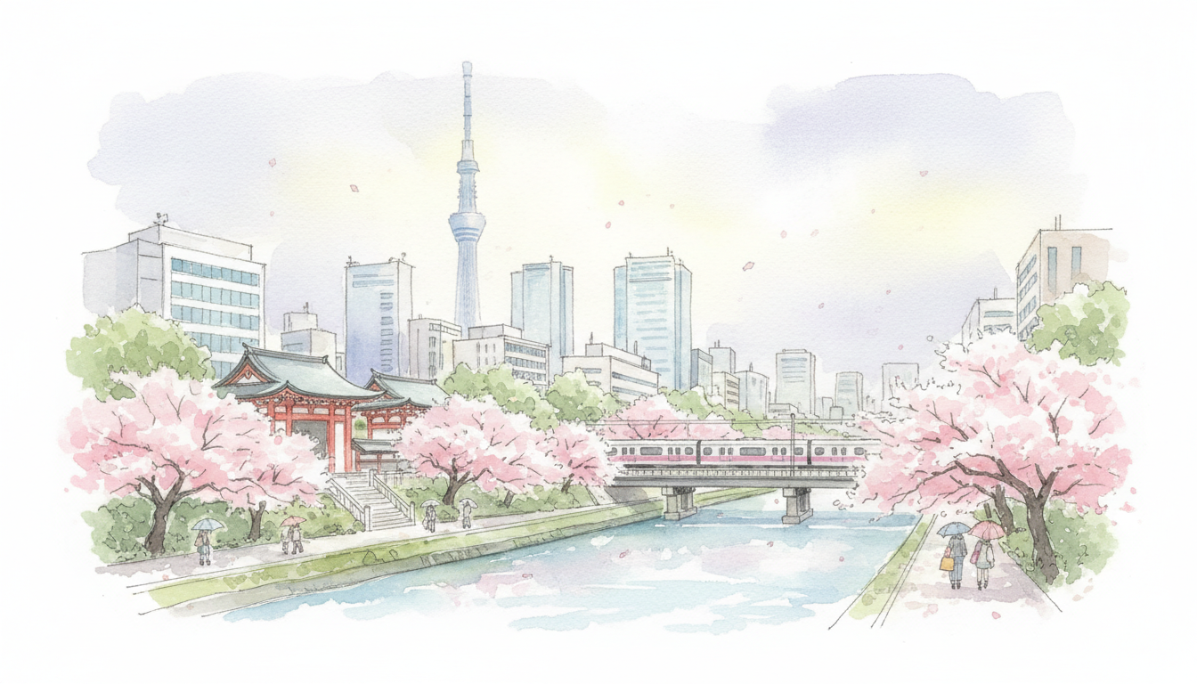東京の春を満喫するなら「駅直結」と「名所徒歩圏内」が絶対条件
