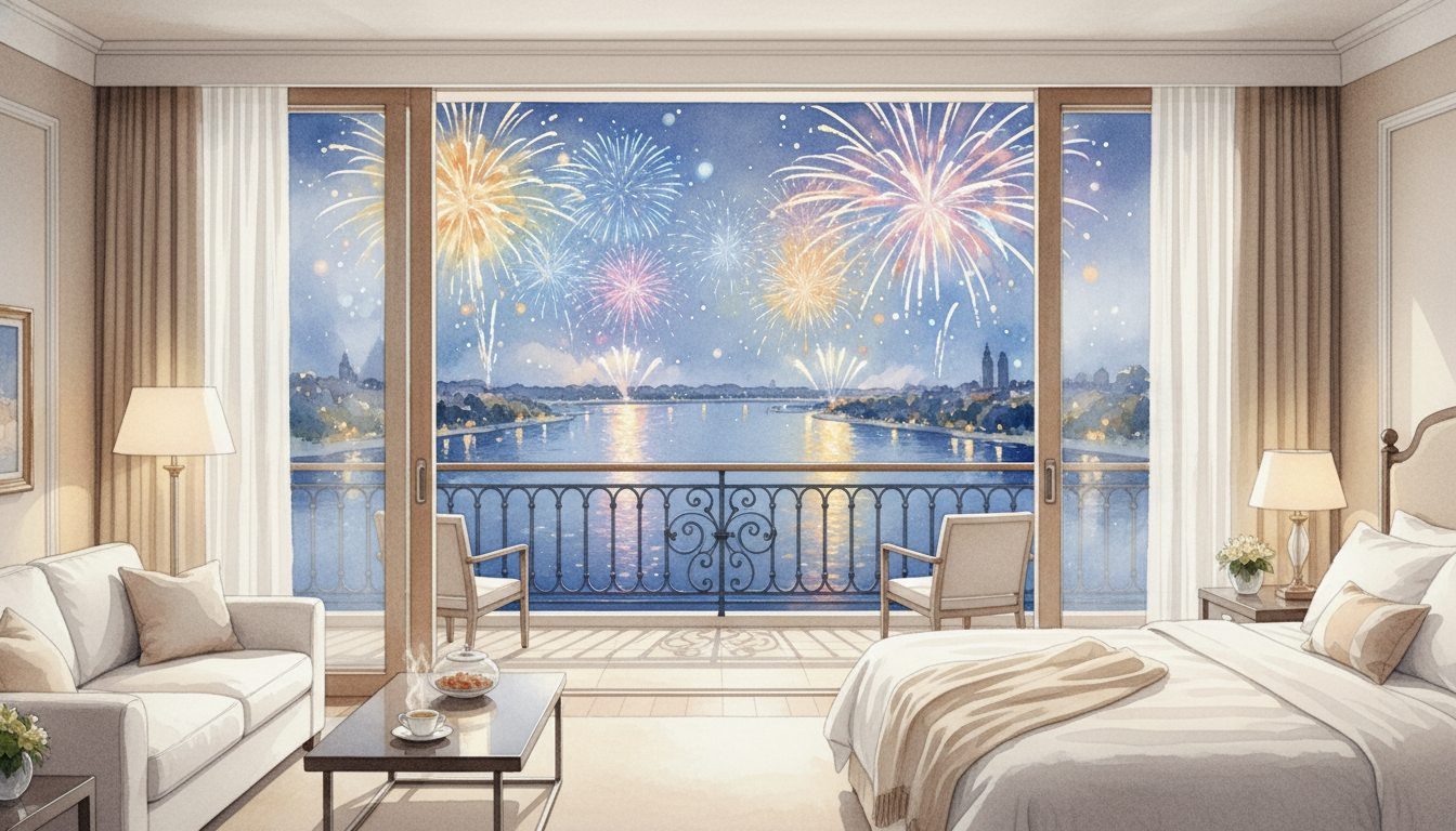 2025年の淀川花火を特等席で楽しむための宿泊先リスト