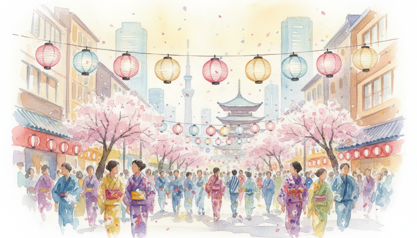 2026年の東京でおすすめしたい主要な夏祭り