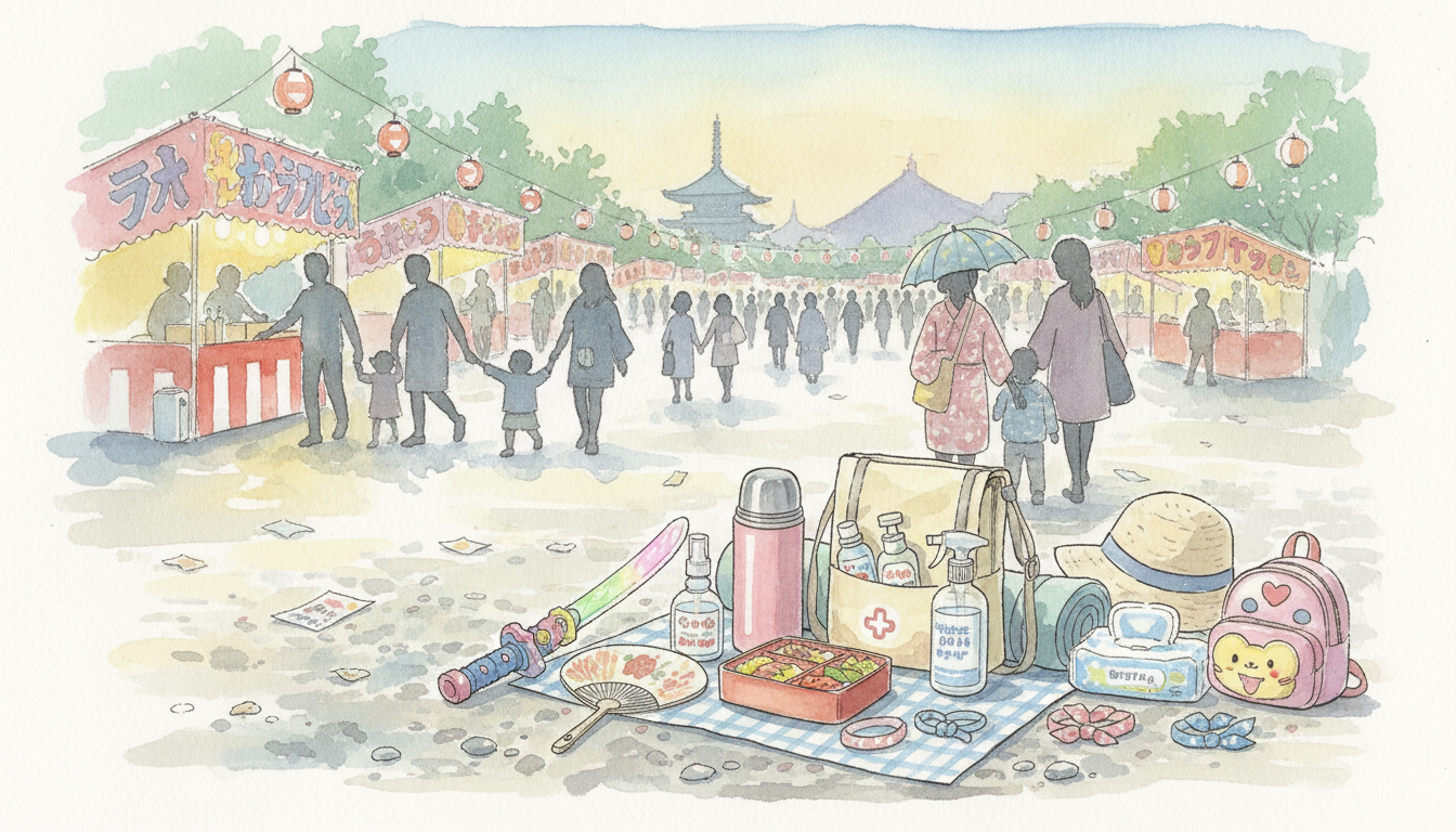 なぜこれらが必要なの？夏祭りの過酷な環境を理解しよう