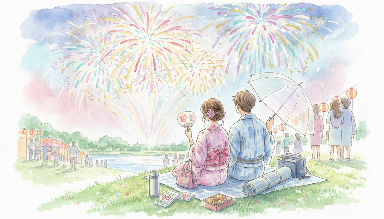 なぜ花火大会では「デート専用」の準備が必要になるのでしょうか？