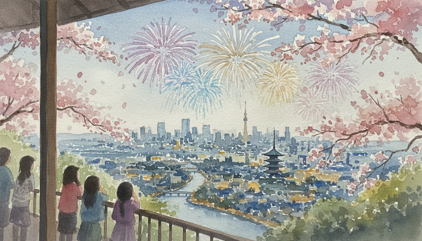 東京の花火大会を穴場スポットで楽しむための秘訣とは？