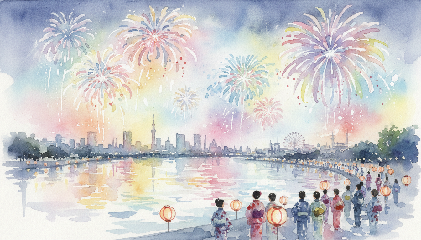今週の関東エリアでの花火開催スケジュールはどうなっている？