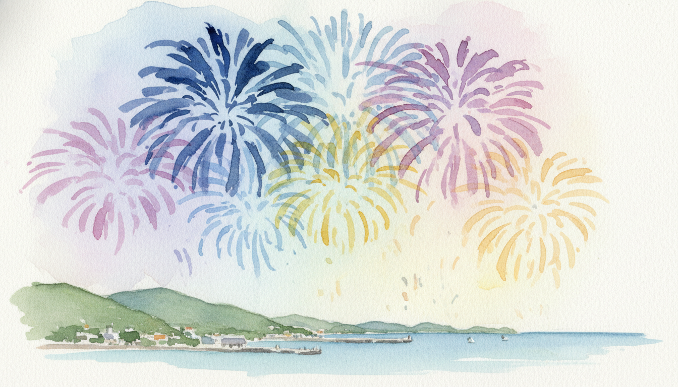 5月3日に千葉県で開催予定の花火大会は2箇所！
