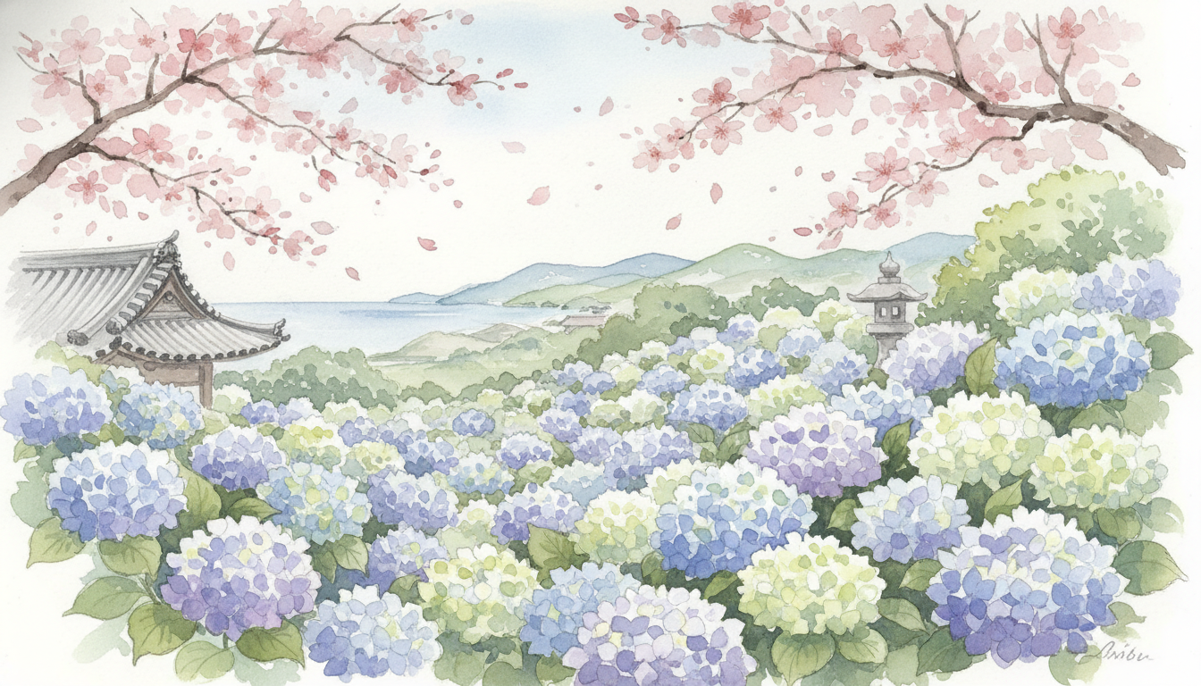 なぜ千葉県はあじさいの名所が多いの？
