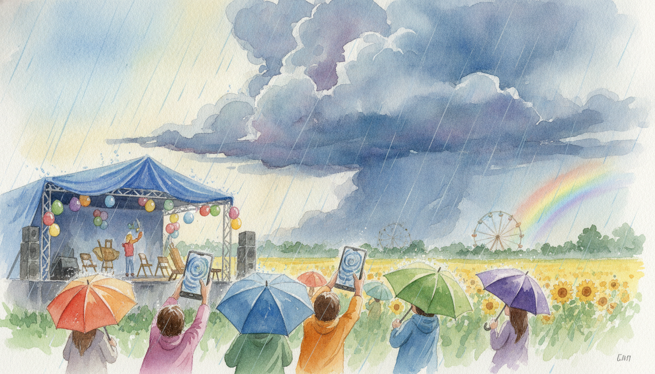 ゲリラ豪雨から夏の思い出を守るための「究極の正解」とは？